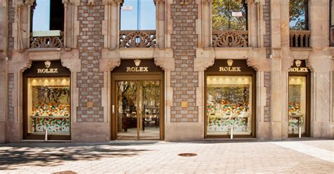 boutique rolex barcelona|rolex shop barcelona.